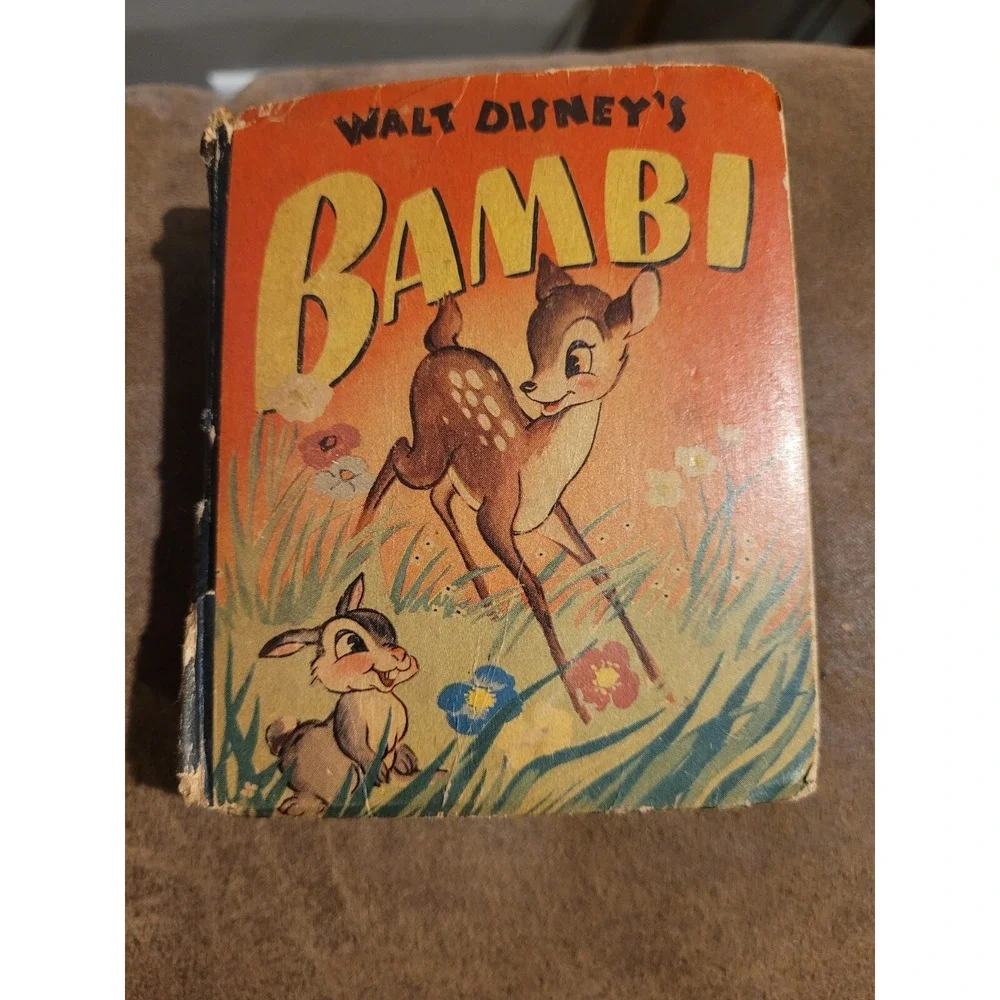 BAMBI Walt Disney 1469 VG, Better Big Little Books Whitman 1942